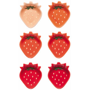 NOW Designs Pinch Bowls (Set of 6): Strawberries