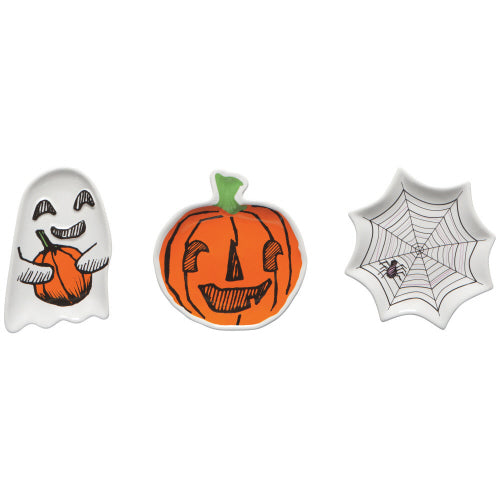 NOW Designs Shaped Dishes (Set of 3): Spooktacular
