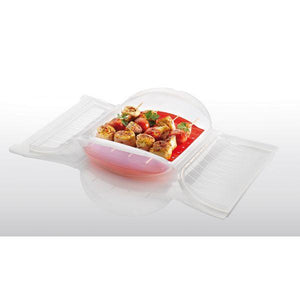 Lekue Steam Case: 1-2 People w/tray and cookbook